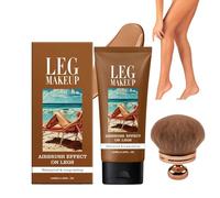 Waterproof Body Coverage Perfector Full Coverage Tattoo Cover Up Cream Leg Makeup for Scars Veins Stretch Marks All Over Complexion Perfector with Large Body Makeup Brush 48H Long Lasting Wear
