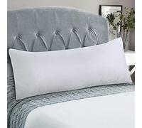 Waterproof Body Pillow Cover, Body Pillow Size Protectors Zippered Pillow Cases, Pillow Covers 21" x 55", Soft & Breathable Pillow Encasement, White