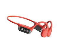 Waterproof Bone Conduction Headphones - Wireless Swim Headset with 32GB MP3 Player, 8-Hour Battery, AI LED Display for Swimming and Fitness