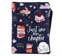 Waterproof Book Sleeve with Zipper and Front Pocket Book Inspired Gift Velaris The City of Starlight Library Bag for Readers Lovers(11"X8.6")