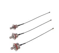 Waterproof Box Adapter Cable For U.FL To SMA Female With M10 Thread For RF Equipment Enclosure Extension 15cm Silver