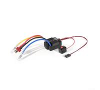 Waterproof Brushless Rc Car Motor And 60A ESC Set, Multiple Running Modes Including ForwardBrakeReverse, ForwardBrake, ForwardReverse(black)