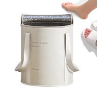 Waterproof bucket with an anti slip based base for cleaning spa care shower in foot bath at home waterproof spa collapsible bucket container with foot bath, bathtub