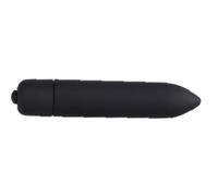 Waterproof Bullet Massage Rod Powerful Mini Stick Toys Quiet Powerful 10 Speeds for Women Pleasure, Personal Mini Bullet Silicone Toys Handheld Electric Play (Black)
