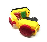 Waterproof button switch KJD17 self-locking device DZ04 DZ05 DZ-6 electromagnetic switch button three-phase emergency stop(DZ05)