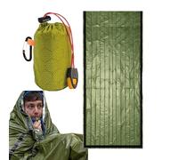 Waterproof Camping Bag - Lightweight Thermal Survival Blanket, Compact Sleeping Bag | Emergency Shelter Equipment, Outdoor Hiking Adventure Accessory, Portable Warm Sleep Tool