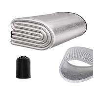 Waterproof Camping Mat, Aluminium Film Resting Carpet, Waterproof Films, Backpack Mat, Flap Travel Resting Outdoor Beach Rug for Wilderness Shelters, Picnic Travel and Activities