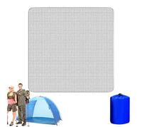 Waterproof Camping Mat, Camping Sleeping Pad, Camping Roll Mat? Outdoor Anti Wet Three-layer Aluminium Mat, Sleeping Mat Blanket for Camping, Thermal Picnic Mat for Outdoor Activities thin200x200cm