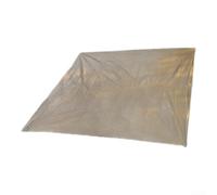 Waterproof Camping Tarp, 210D Oxford Ground Sheet | for Tent Footprint, Picnic Mat, Beach Sunshade, Outdoor Hiking Gear, Black Green Yellow, 300x300cm