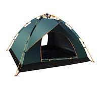 Waterproof camping tents, automatic pop up tent, outdoor quick opening 3-4 persons beach camping tent, lightweight hiking travel tents-3-4 persons