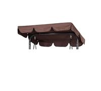 Waterproof Canopy Cover for 3Seater Garden SwingOutdoor Swing Top Cover for Patio Bench UV & Rain Protection 164x114x15cmDurable & WeatherResistant