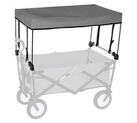 Waterproof Canopy Cover - Portable Awning for Shopping, Camping, and Beach Trips - Foldable Replacement Cover for Push Pull Carts - Removable Kids Garden Accessory