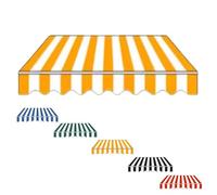 Waterproof Canopy Fabric for Patio Awning,Retractable Shade Material for Outdoor Use, Balcony and Restaurant Protection