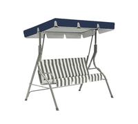 Waterproof Canopy Replacement for 2-3 Seater Patio Swing - Dark Blue 98"x73"x7" - Perfect for Garden Porch Balcony - Durable Outdoor Cover