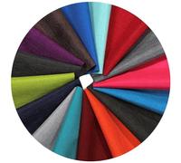 Waterproof Canvas Fabric 2 Tone Marl Heavy Duty Material Pliable Sewable. PVC Coated Back.16 Colours Linen Texture Outdoor Upholstery Cushions Coverings Neotrims. [Silver/Cloud Grey, 1M]