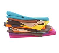 Waterproof Canvas Fabric 5 Pcs Bundle Remnants Off Cuts Mix Colours,600 Denier Thick Heavy Duty for Outdoor Cushions,Mats,Craft Projects Neotrims UK