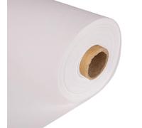 Waterproof Canvas Fabric 7Oz Heavy Duty Thick Outdoor Cover Material 150cm Wide (White, Per Half Metre)
