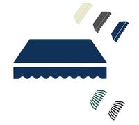 Waterproof Canvas Replacement for Retractable Awnings Fabric for Patio Awnings Various UV Resistant Easy Installation Ideal for Outdoor Use