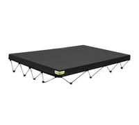 Waterproof Car Bed Cover, Pickup Truck Tarp Protection, 600D Oxford Cloth Windproof Design Secure Fit Full Coverage for Most Common Automobile Vehicle Types
