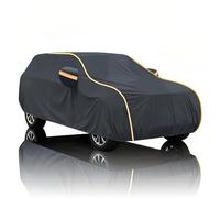 Waterproof Car Cover All weather,for Kia Elan M100,Full Rain Snow Hail UV Protection Covers Oxford Outdoor indoor car tarp tarpaulin Right Side Zipper with Mirror Pocket