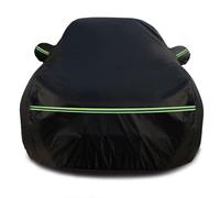 Waterproof Car Cover Compatible With Aston Martin Cygnet Rapide Virage Vanquish Vantage V8 V12 Outdoor Full Coverage Rain Sun Protection All-weather Protect Car Paint(Black,V8 Vantage)