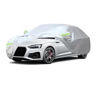 Waterproof Car Cover Compatible With Audi Q2 Q3 RSQ3 Q3e Q4 Q5 SQ5 Q5e Q7 SQ7 Q7e Q8 Q8e SQ8 RSQ8 Custom Full Car Covers(Silver,Q7 E-tron)
