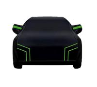 Waterproof car cover Compatible with Citroen 2CV 1948-1990,outdoor car cover, dustproof, sun-proof, rain-proof and snow-proof four-season car cover (black green)