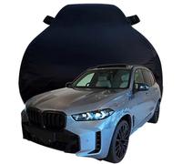 Waterproof Car Cover for BMW X5 M60i Boss Luxury Sport SUV, Dustproof Snow Scratch Resistant Car Cover, Breathable Oxford Car Tarpaulin,Black