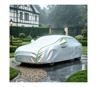 Waterproof Car Cover for H onda Jazz | Waterproof+Biodegradable+Stain Resistant+Anti-Aging+Elastic Hem+Side Door Zipper Design+Custom Fit+Saves Cleaning Costs