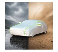 Waterproof Car Cover For Land Rover D350 Autobiography, Outdoor All Seasons UV Protection Anti-Rain Anti-Snow Anti Dust with Reflective Strips Driver Side Zipper Storage dxc686