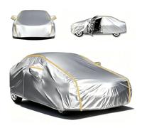 Waterproof Car Cover for Renaul Clio 3 Phase 1 Grand Tour(2005-2014),Car Cover Waterproof Breathable,With Zipper Door And Reflective Strips For Snow Sun Rain UV Dust,All-Weather Protection
