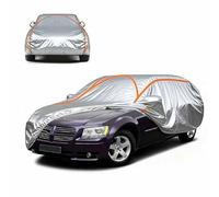 Waterproof Car Cover for Renault Koleos 1 Phase 3 2013-2013, All Weather Snowproof Protection Windproof Auto Cover Full Exterior Covers Outdoor, Driver-Side Zippered Opening