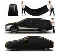 Waterproof Car Cover for Smart Roadster|Oxford Fabric All Weather Outdoor Protection with Convenient Side Zipper | UV, Snow & Dust Resistant Frost & Sun