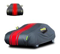 Waterproof car cover for Volkswagen California All weather outdoor Ful car cover sun dust scratch protection cotton lining with side zipper(Color:1,Size:for California)