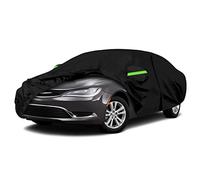 Waterproof Car Cover Replace for 2001-2010 Chrysler PT Cruiser, 6 Layers All Weather Covers with Zipper Door & Windproof Bands for Snow Rain Dust Hail Protection (PT Cruiser) Protect car paint