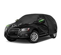 Waterproof Car Cover Replace for 2009-2024 Audi Q5/SQ5, 6 Layers All Weather Full Car Covers with Zipper Door & Windproof Bands for Snow Rain Dust Hail Protection (Q5)