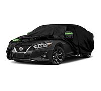 Waterproof Car Covers Replace for 1999-2023 Nissan Maxima, 6 Layers All Weather Custom-fit Car Cover with Zipper Door & Windproof Bands for Snow Rain Dust Hail Protection (Maxima)