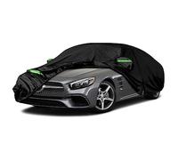 Waterproof Car Covers Replace for 2002-2021 Mercedes-Benz SL-Class SL350/400/450, 6 Layers All Weather Car Cover with Zipper Door & Windproof Bands for Snow Rain Dust Hail Protection (SLK)