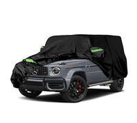 Waterproof Car Covers Replace for 2004-2022 Mercedes Benz G-Class 500 550 650, 6 Layers All Weather Car Cover with Zipper Door & Windproof Bands for Snow Rain Dust Hail Protection (G-Class)