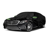 Waterproof Car Covers Replace for 2006-2022 Mercedes Benz S-Class S250 S300 S350 S400 S450, 6 Layers All Weather Car Cover with Zipper Door for Snow Rain Dust Hail Protection (S-Class)
