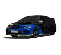 Waterproof Car Covers Replace for 2007-2024 Subaru WRX Impreza STI, 6 Layers All Weather Custom-fit Car Cover with Zipper Door & Windproof Bands for Snow Rain Dust Hail Protection (STI)