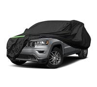 Waterproof Car Covers Replace for 2014-2025 Jeep Cherokee, 6 Layers All Weather Custom-fit Cover with Zipper Door & Windproof Bands for Snow Rain Dust Hail Protection Protect car paint