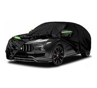 Waterproof Car Covers Replace for 2016-2024 Maserati Levante, 6 Layers All Weather Custom-fit Car Cover with Zipper Door & Windproof Bands for Snow Rain Dust Hail Protection (Levante)