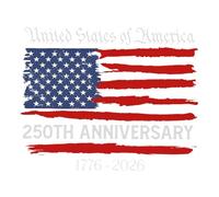 Waterproof Car Decals, Patriotic Automotive Stickers, 250th American Flag Sticker with Sturdy Vinyl, Weather-Resistant Decal, Car Decals with Easy Application, Sticker for Vehicle and Truck