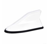 Waterproof Car Fin Antenna, Better Signal Reception, Modern and Stylish Design, Installation, Fits Various Car Models (White)