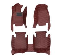Waterproof Car Floor Mats Carpets Complete Set Of Interior Accessories For Ford For Mondeo For Taurus MK5 2022-2026(Burgundy,Lhd)