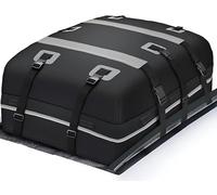 Waterproof Car Roof Bag Luggage for Mercedes-Benz GLB X247 2019-2023 Outdoor Camping Travel Car Roof Box Rooftop Cargo Carrier Oxford Fabric Storage Bag,B-Black With Gray