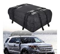 Waterproof Car Roof Top Rack Carrier Cargo Bag with 15 Cubic Feet Storage Capacity, Made of 600D Oxford Cloth for Travel and Family Tr
