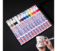 Waterproof Car Scratch Repair Pen Auto Wheel Tire Oily Painting Mark Pen Touch Up Paint Fill Remover Vehicle Tyre Paint Marker white