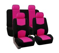 Waterproof Car Seat Cover Car Seat Cover Universal Cases Protector For Capri/For Escort/For Explorer 4x4/ For Festiva/For Fiesta/For Focus/For Focus For C-max(Rose Red)